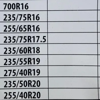 Αντιολισθητικές αλυσίδες για φορτηγάκια, βαν, τζιπ, suv (μέγεθος 260) για 16", 17", 19"  ζάντες - σετ 2τμχ.