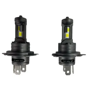 Bi Led λάμπες Η4 για μεσαία ή μεγάλα φώτα Plug-N-Play 90 000 lux , 36 Watt - 6000K - 900% πιό έντονη φωτεινότητα 2τμχ.