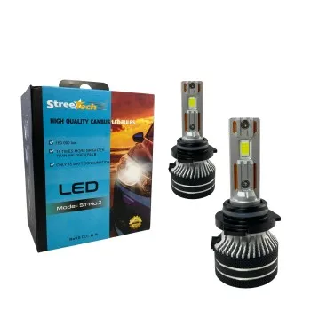 Led λάμπες 9006 / HB4 Streetech μοντέλο STN2 για μεσαία ή μεγάλα φώτα 150 000 lux , 45 Watt - CANBUS 6000K - 1500% πιό έντονη φωτεινότητα 2τμχ. Led λάμπες 9006 / HB4 Streetech μοντέλο STN2 για μεσαία ή μεγάλα φώτα 150 000 lux , 45 Watt - CANBUS 6000K - 1500% πιό έντονη φωτεινότητα 2τμχ.