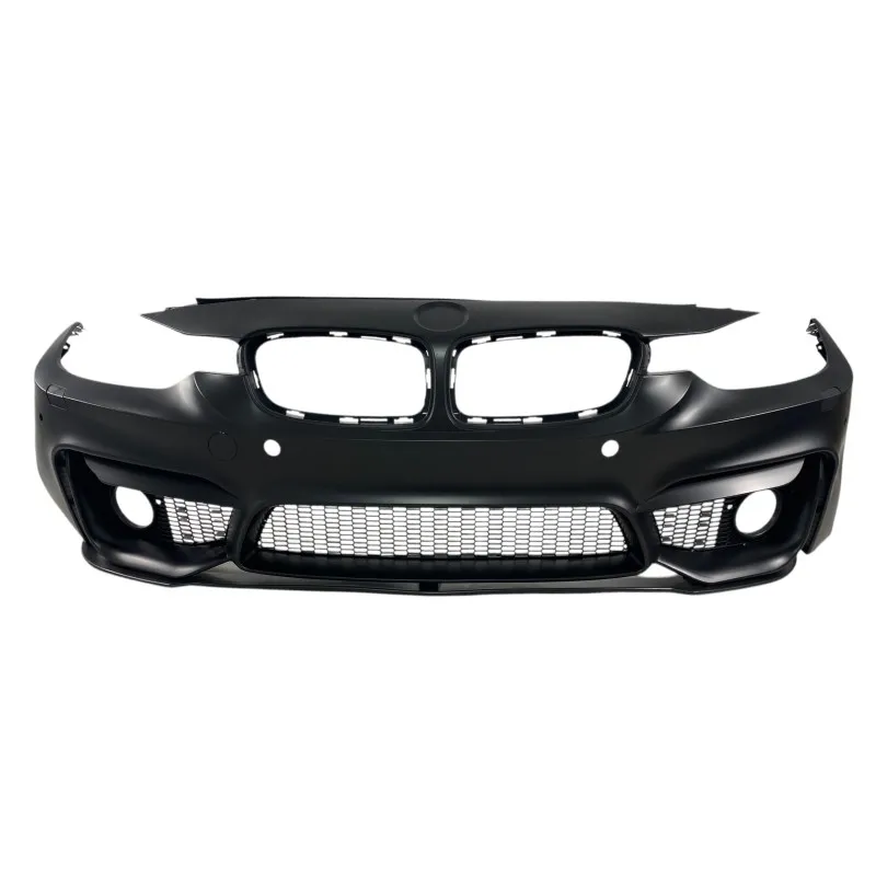 Προφυλακτήρας εμπρός BMW F30 (2011-2019) - M3 με lip - με ανοίγματα parktronic, προβολάκια