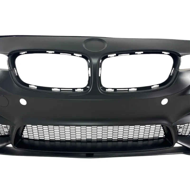 Προφυλακτήρας εμπρός BMW F30 (2011-2019) - M3 με lip - με ανοίγματα parktronic, προβολάκια