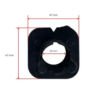 Βάσεις parktronic BMW E60 προφυλακτήρα 24mm - 4τμχ. ορθογώνιες
