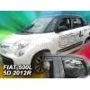 Ανεμοθραύστες Fiat 500 L (2012+) 5 πορτο - 4 τμχ. εμπρός και πίσω, Heko