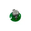 Led λάμπα τύπου B8.4D 12V/ 2W πράσινη - 1τμχ.