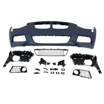 Προφυλακτήρας εμπρός BMW σειρά 1 F20 (2011-2014) - M pack design με ανοίγματα parktronic, με πιτσιλίθρες