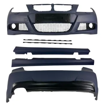 Body kit BMW E90 sedan (2005-2008) - M pack χωρίς ανοίγματα parktonic