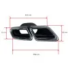 Μπούκες για Mercedes W222 S-Class / W212 E-Class (2012+) - AMG S63 design