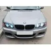 Δαχτυλίδια BMW E46 coupe (1998-2003) / BMW E46 Sedan, Combi (1998-2005) angel eyes - Λευκό χρώμα