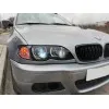 Δαχτυλίδια BMW E46 coupe (1998-2003) / BMW E46 Sedan, Combi (1998-2005) angel eyes - Λευκό χρώμα