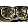 Δαχτυλίδια BMW E46 (1998-2005) angel eyes με 60 led - Λευκό χρώμα