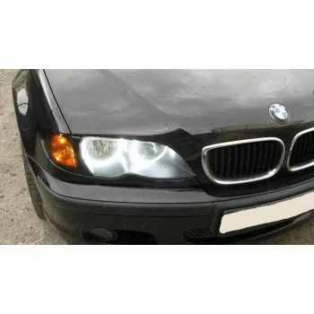 Δαχτυλίδια BMW E46 (1998-2005) angel eyes με 60 led - Λευκό χρώμα