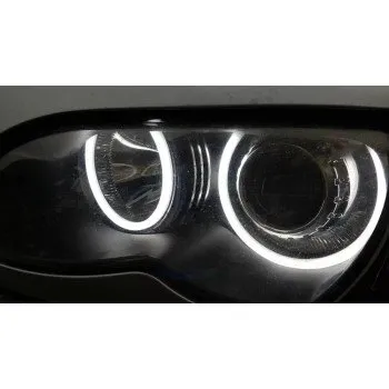 Δαχτυλίδια BMW E46 coupe (1998-2003) / BMW E46 Sedan, Combi (1998-2005) angel eyes - lightbar design - Λευκό χρώμα
