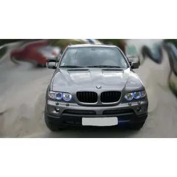 Angel eyes BMW E39 / E60 / E53 X5 / E65 / E87 / E63 5W led αυθεντικά - λευκό χρώμα - 2τμχ.