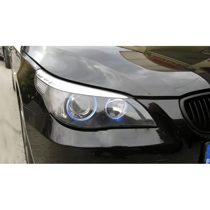 Angel eyes BMW E39 / E60 / E53 X5 / E65 / E87 / E63 5W led αυθεντικά - μπλε χρώμα - 2τμχ.