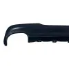 Diffuser προφυλακτήρα BMW E90 - M pack design μονό για διπλή εξάτμιση