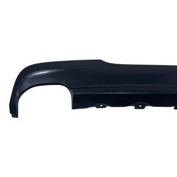 Diffuser προφυλακτήρα BMW E90 - M pack design μονό για διπλή εξάτμιση