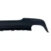 Diffuser προφυλακτήρα BMW E90 - M pack design μονό για διπλή εξάτμιση