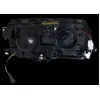 Φανάρια εμπρός BMW E46 sedan (2001-2003) angel eyes - chrome , χωρίς λάμπες (Η7) - σετ 2τμχ.