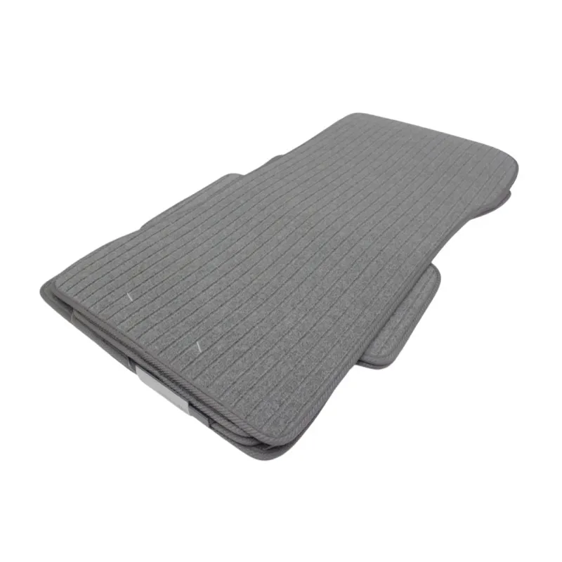 Πατάκια μοκέτα MERCEDES C-Class W203 (2000-2007) γκρι - 4τμχ., Petex