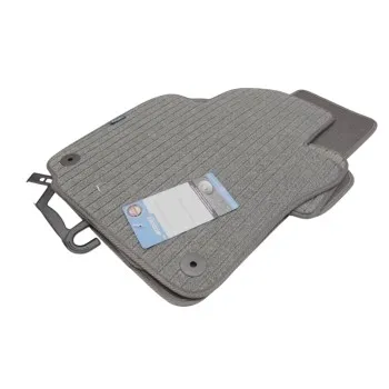 Πατάκια μοκέτα Vw Golf 5 / Golf 6 / Jetta (2005-2011) - γκρι - 4τμχ., Petex