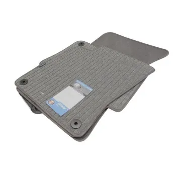 Πατάκια μοκέτα AUDI A8 D3 (2002-2010) - γκρι short - 4τμχ., Petex