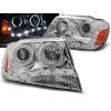 Φανάρια εμπρός Jeep Grand Cherokee (1999-2005) angel eyes CCFL - chrome