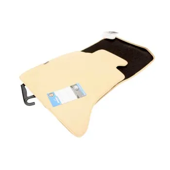 Πατάκια μοκέτα BMW σειρά 5 F10 / F11 (2010-2013) - μπεζ - 4τμχ., Petex