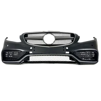 Προφυλακτήρας εμπρός Mercedes C-class W205 (2014+) - AMG look - με diffuser και μπούκες