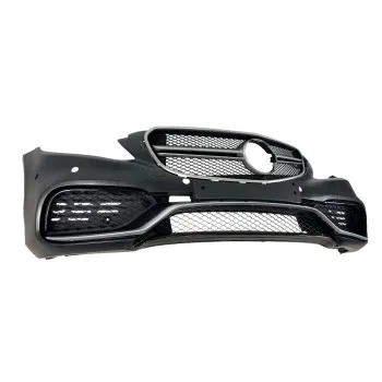 Προφυλακτήρας εμπρός Mercedes C-class W205 (2014+) - AMG look - με diffuser και μπούκες