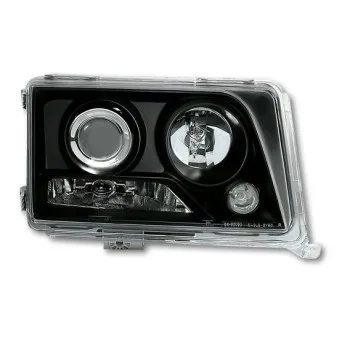 Φανάρια εμπρός Mercedes W124 (1993-1995) - μαύρα , χωρίς λάμπες (Η7) - σετ 2τμχ.