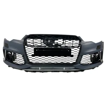 Προφυλακτήρας εμπρός Audi A6 (2011-2014) - RS6 Design με ανοίγματα parktronic και πιτσιλίθρες
