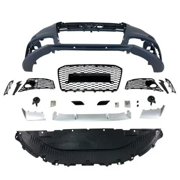 Προφυλακτήρας εμπρός Audi A6 (2011-2014) - RS6 Design με ανοίγματα parktronic και πιτσιλίθρες