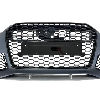 Προφυλακτήρας εμπρός Audi A6 (2011-2014) - RS6 Design με ανοίγματα parktronic και πιτσιλίθρες