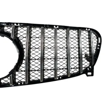 Μάσκα Mercedes GLA X156 (2013-2018) chrome/black - GT