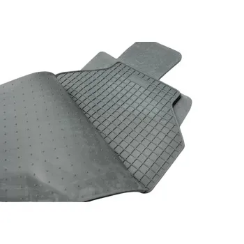 Λαστιχένια πατάκια CITROEN C1 I (2005-2014) / PEUGEOT 107 (2005 - 2014) / TOYOTA Aygo I (2005-2014) - γκρι - 4τμχ.