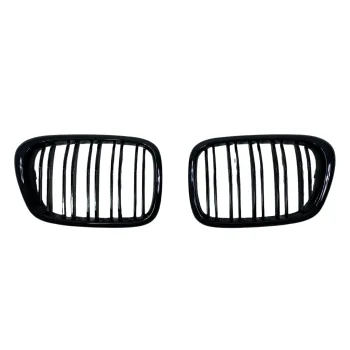 Μάσκα BMW E39 (1995-2003) - διπλές γυαλιστερές - 2τμχ.