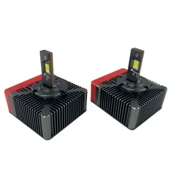 Led λάμπες D5S 20000 lumen , 40 Watt - CANBUS 6000K - 300% πιό έντονη φωτεινότητα 2τμχ.