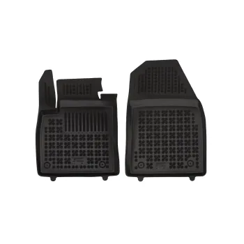 Λαστιχένια πατάκια Ford Transit Courier (2023+) front with an extra material on the driver side τύπου σκαφάκι - 2τμχ., Rezaw Plast