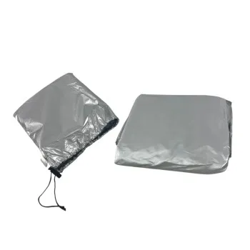 Ημικουκούλα αυτοκινήτου 259 x 147 x 51 cm - καλοκαιρινή / χειμερινή γκρι χρώμα - μέγεθος M -1 τμχ.