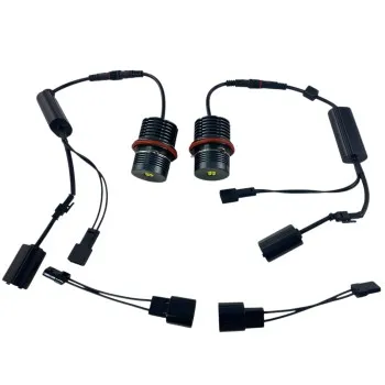 Angel eyes BMW E39 / E60 / E53 X5 / E65 / E87 / E63 20W led - λευκό χρώμα - 2τμχ.