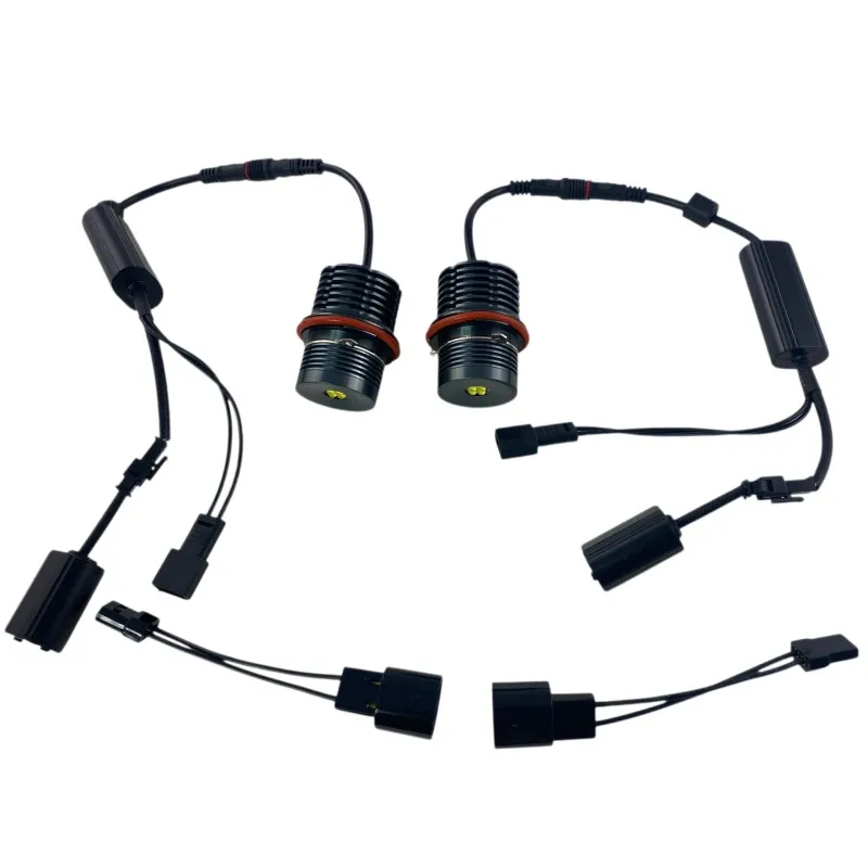 Angel eyes BMW E39 / E60 / E53 X5 / E65 / E87 / E63 20W led - λευκό χρώμα - 2τμχ.