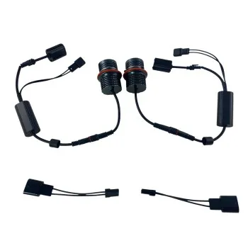 Angel eyes BMW E39 / E60 / E53 X5 / E65 / E87 / E63 20W led - λευκό χρώμα - 2τμχ.