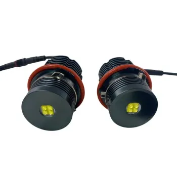 Angel eyes BMW E39 / E60 / E53 X5 / E65 / E87 / E63 20W led - λευκό χρώμα - 2τμχ.