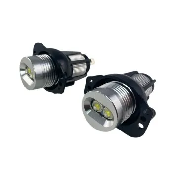 Angel eyes BMW E90 / E91 10W Led - κόκκινο χρώμα - 2τμχ.