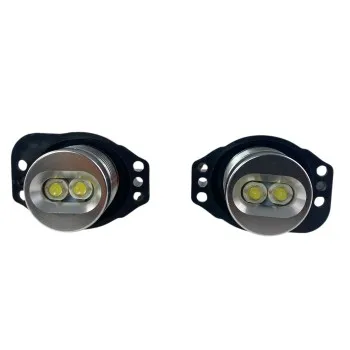 Angel eyes BMW E90 / E91 10W Led - κόκκινο χρώμα - 2τμχ.