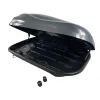 Μπαγκαζιέρα οροφής Junior Altro 140x90x38cm με μονό άνοιγμα με κλειδί, 370 λίτρα - Γκρι γυαλιστερή