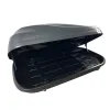 Μπαγκαζιέρα οροφής Junior Altro 140x90x38cm με μονό άνοιγμα με κλειδί, 370 λίτρα - Γκρι γυαλιστερή