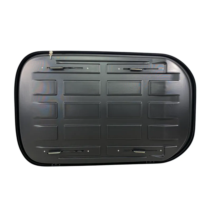 Μπαγκαζιέρα οροφής Junior Altro 140x90x38cm με μονό άνοιγμα με κλειδί, 370 λίτρα - Γκρι γυαλιστερή
