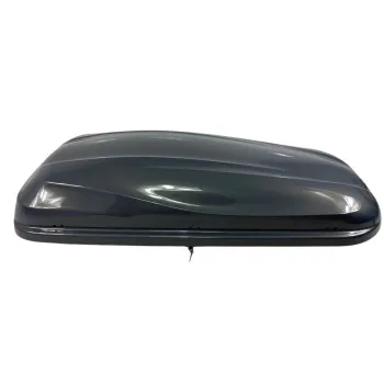Μπαγκαζιέρα οροφής Junior Altro 185x80x41cm με διπλό άνοιγμα με κλειδί, 460 λίτρα - Γκρι υαλιγστερή