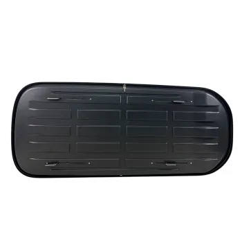 Μπαγκαζιέρα οροφής Junior Altro 185x80x41cm με διπλό άνοιγμα με κλειδί, 460 λίτρα - Γκρι υαλιγστερή